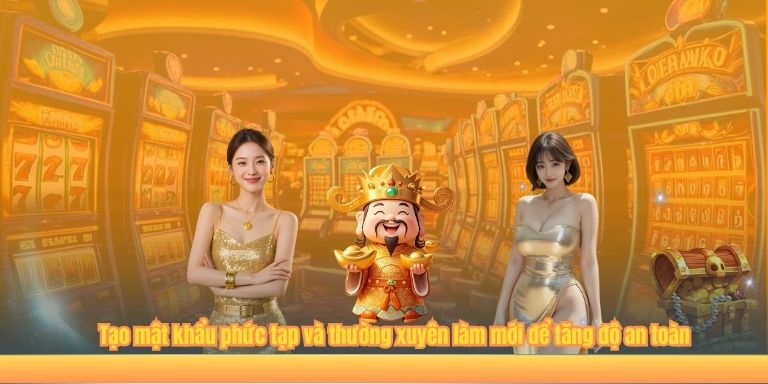 Tạo mật khẩu phức tạp và thường xuyên làm mới để tăng độ an toàn